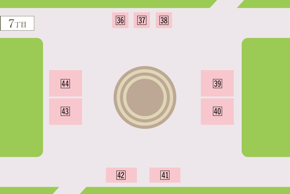 7丁目会場マップ