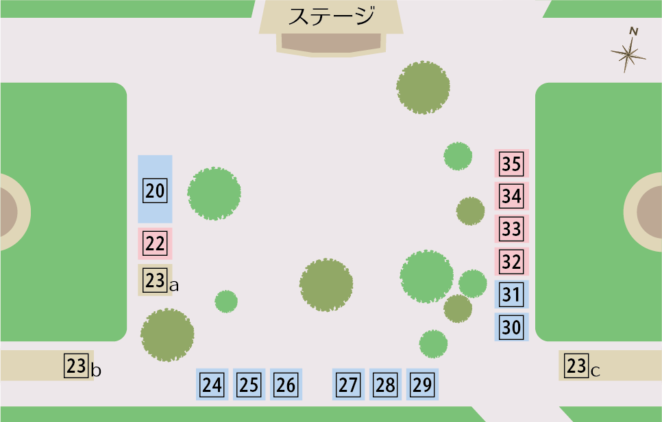 6丁目会場マップ